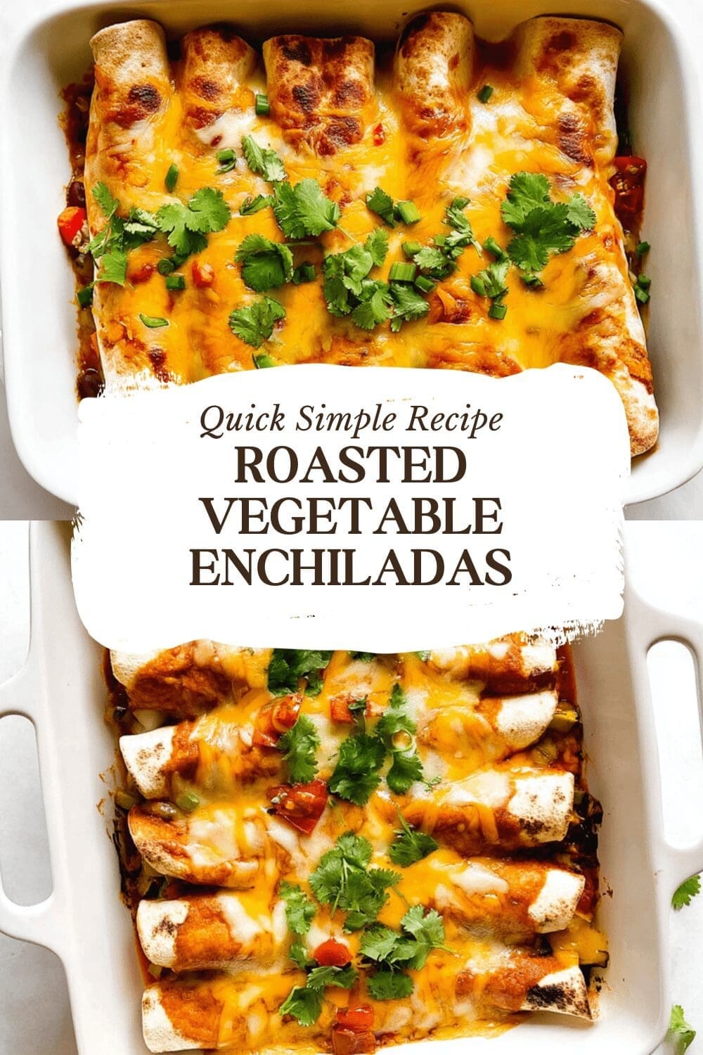 Roasted Vegetable Enchiladas