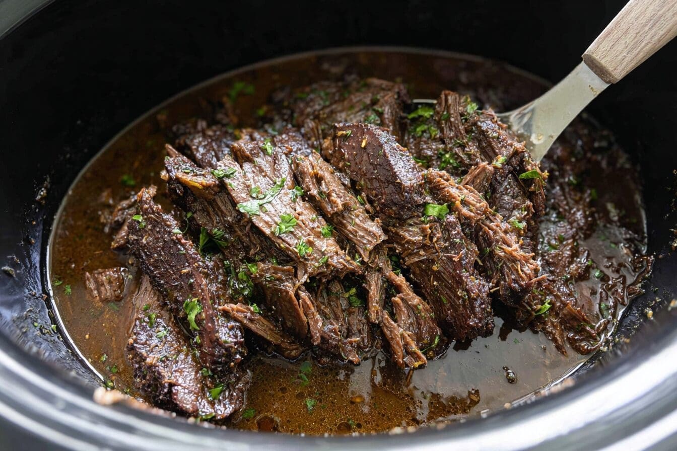 Slow Cooker Balsamic Beef