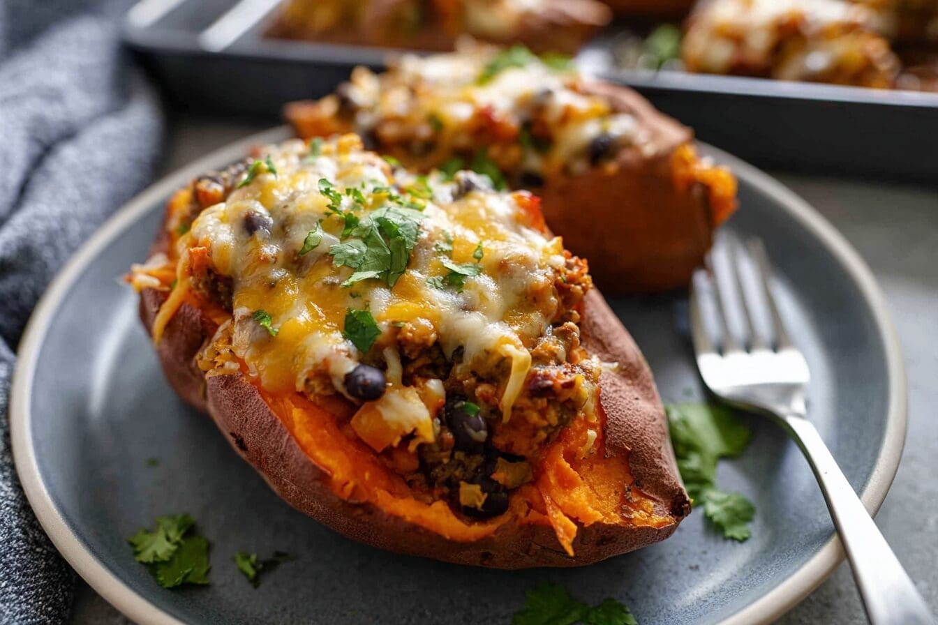 Stuffed Sweet Potatoes