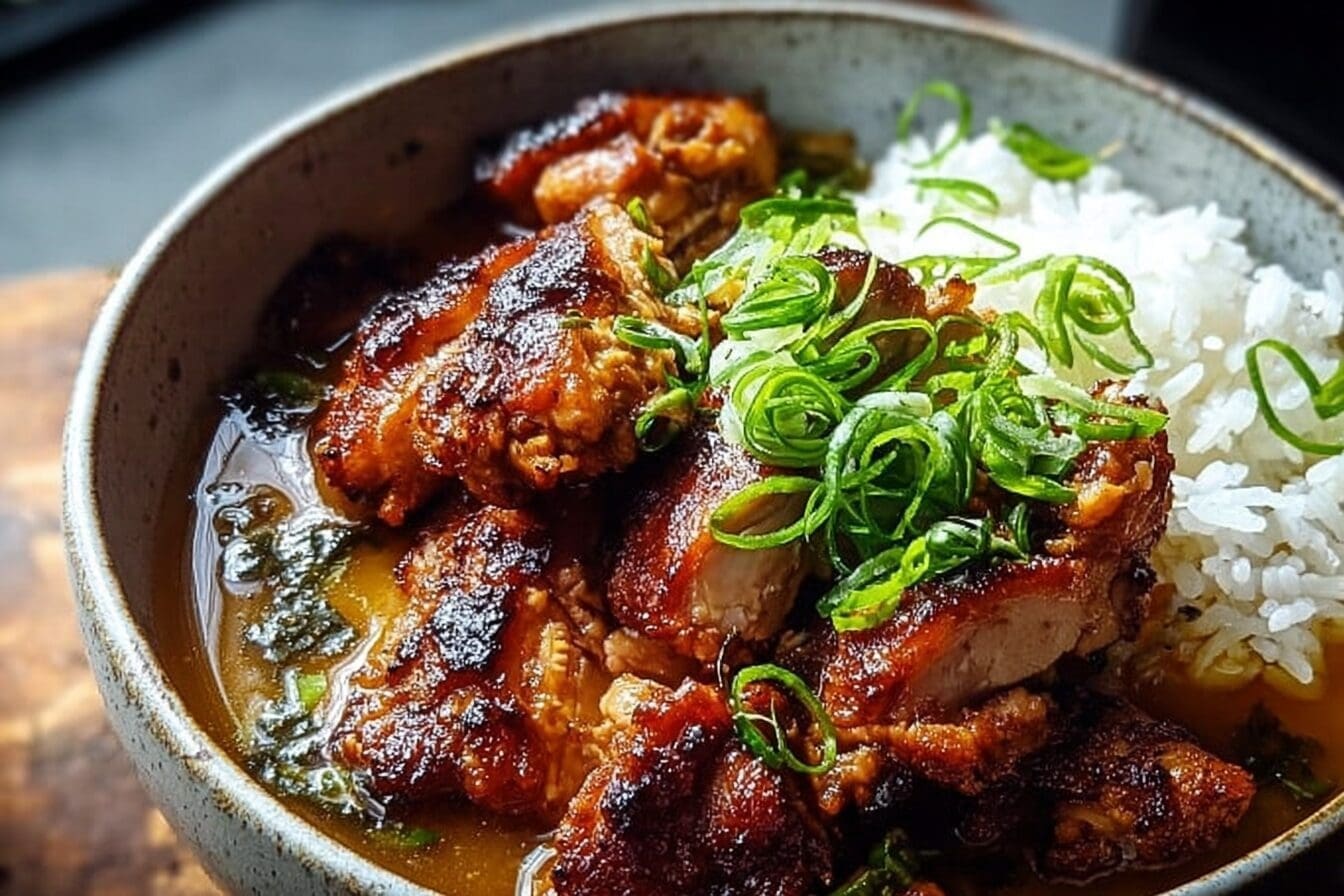 Caramelised Soy Chicken