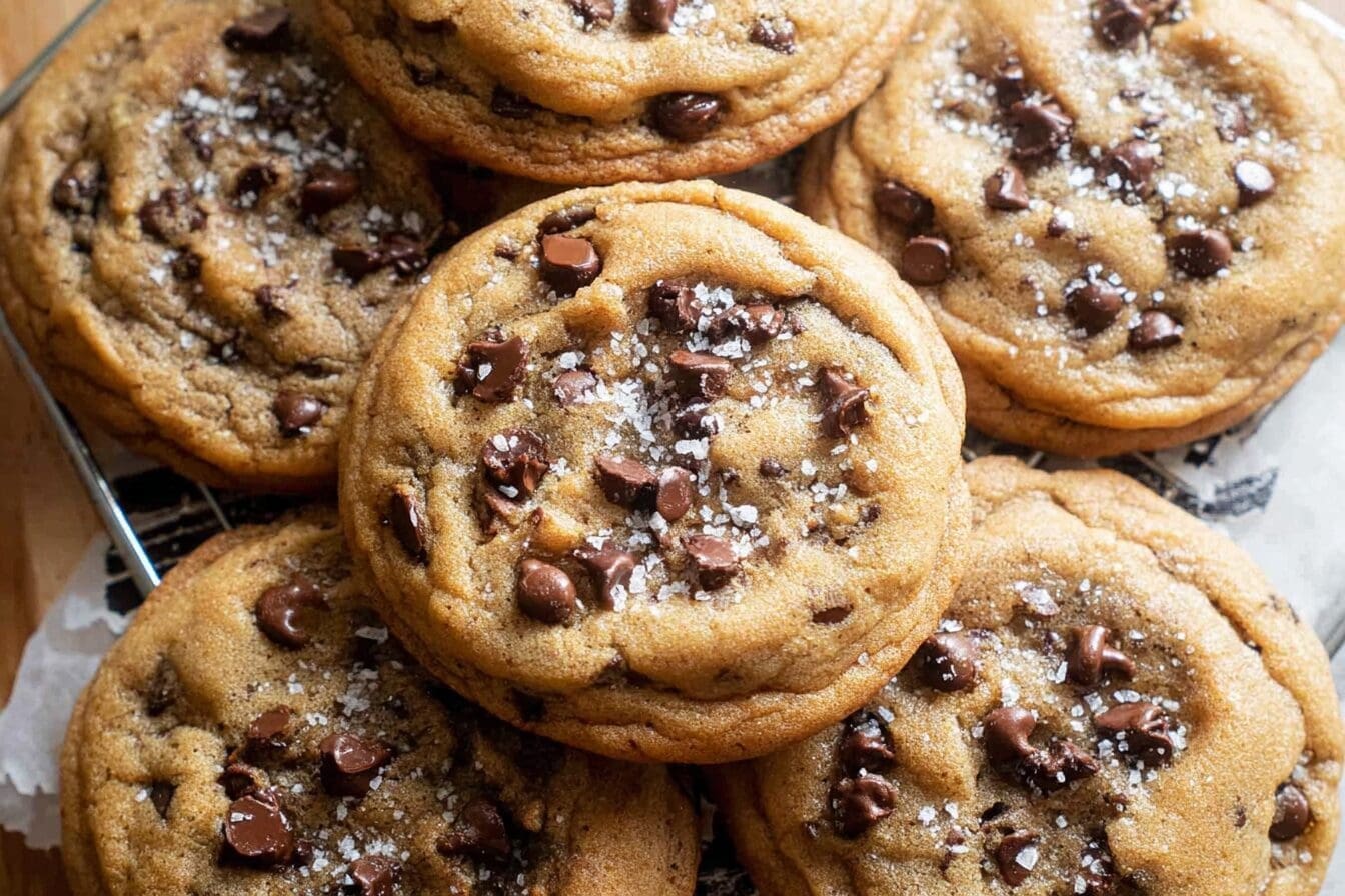 Flourless Chocolate Chip Cookies