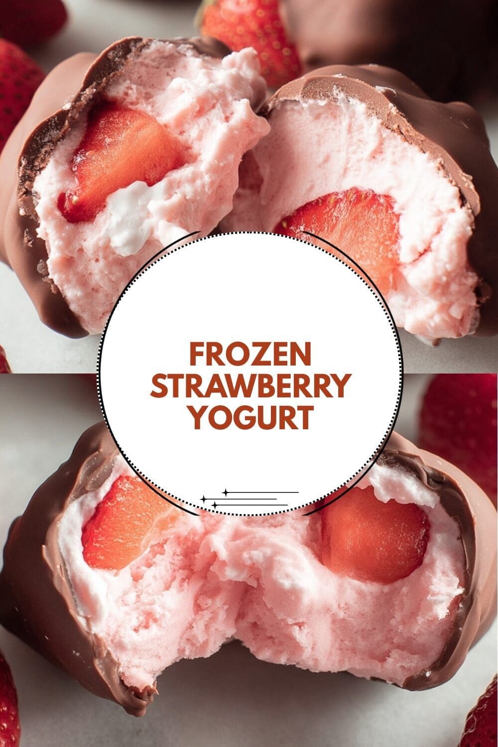 Frozen Strawberry Yogurt