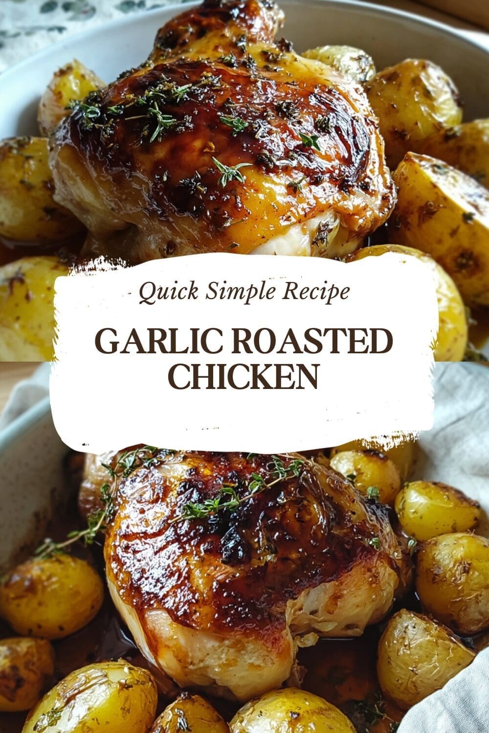Garlic Roasted Chicken