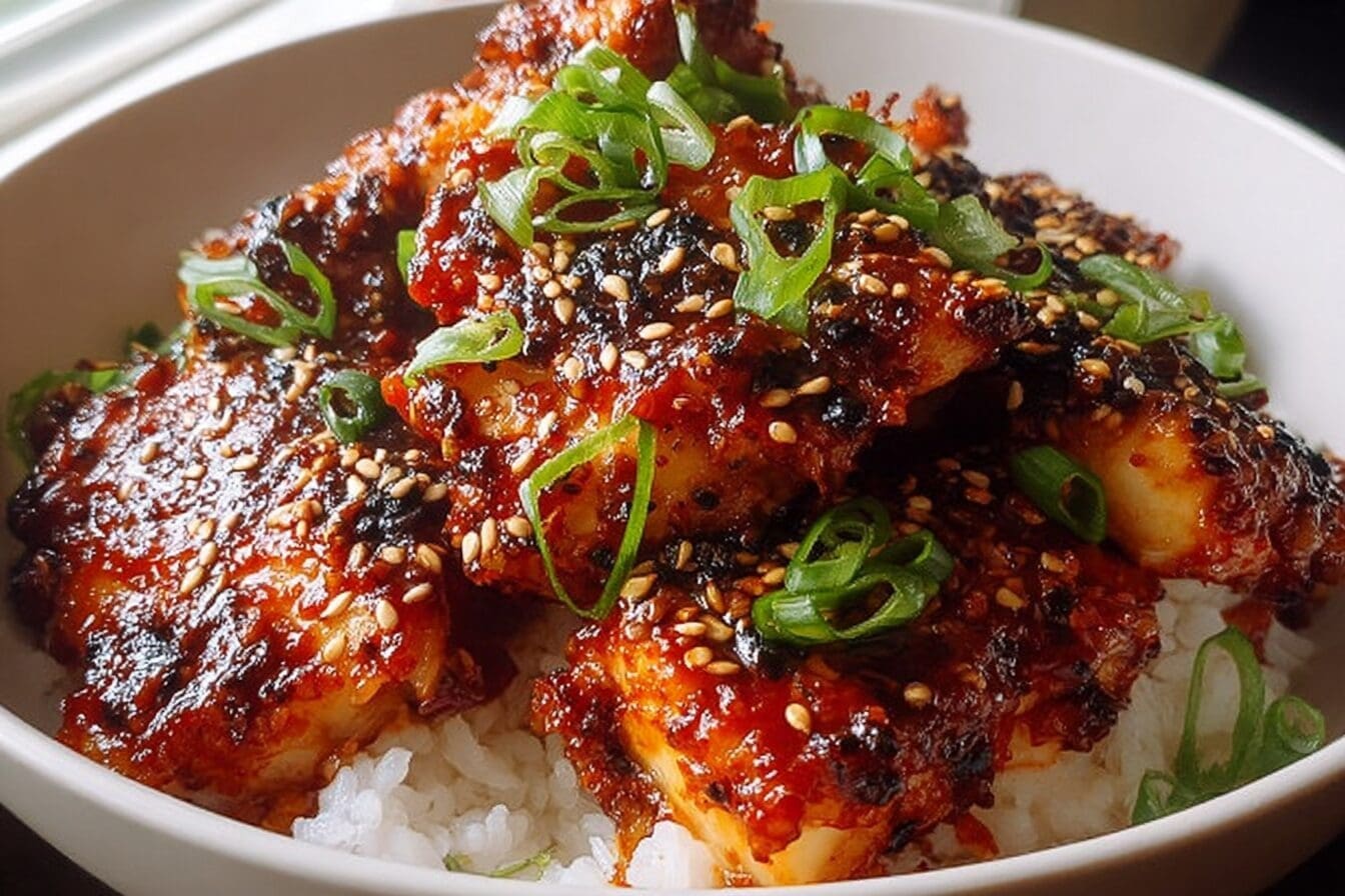Gochujang Chicken Thighs