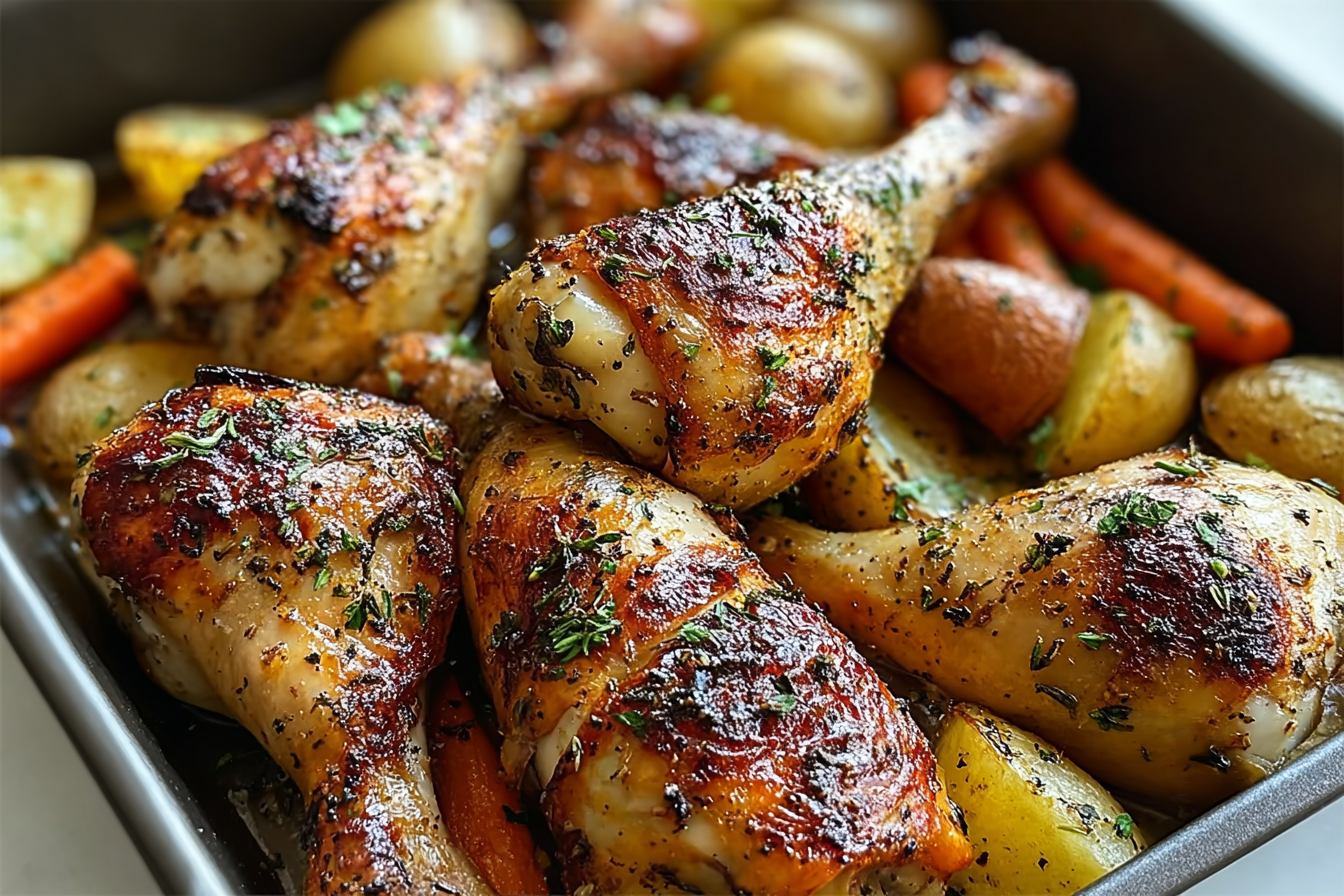 Herb Roasted Chicken Drumsticks