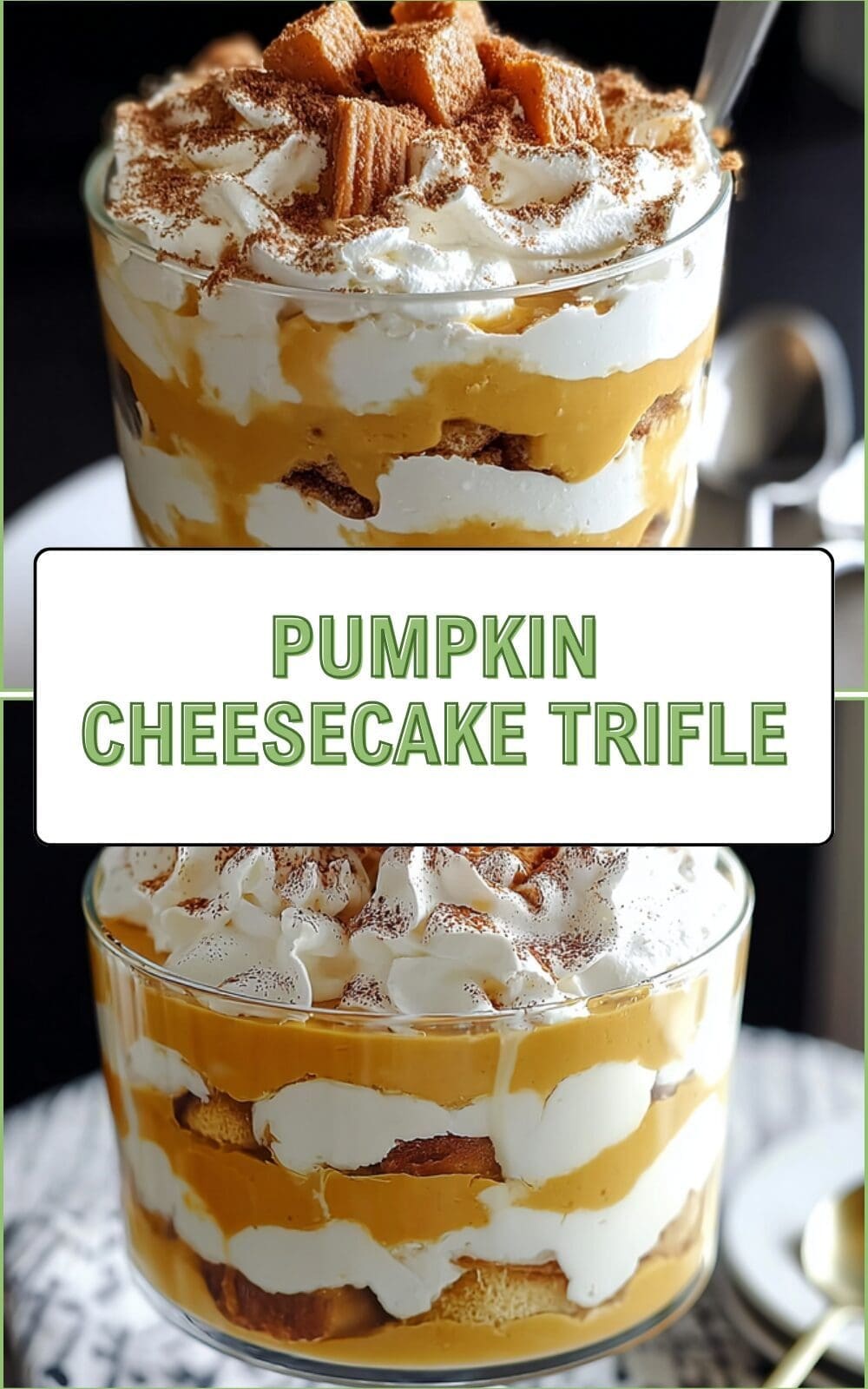 Pumpkin Cheesecake Trifle